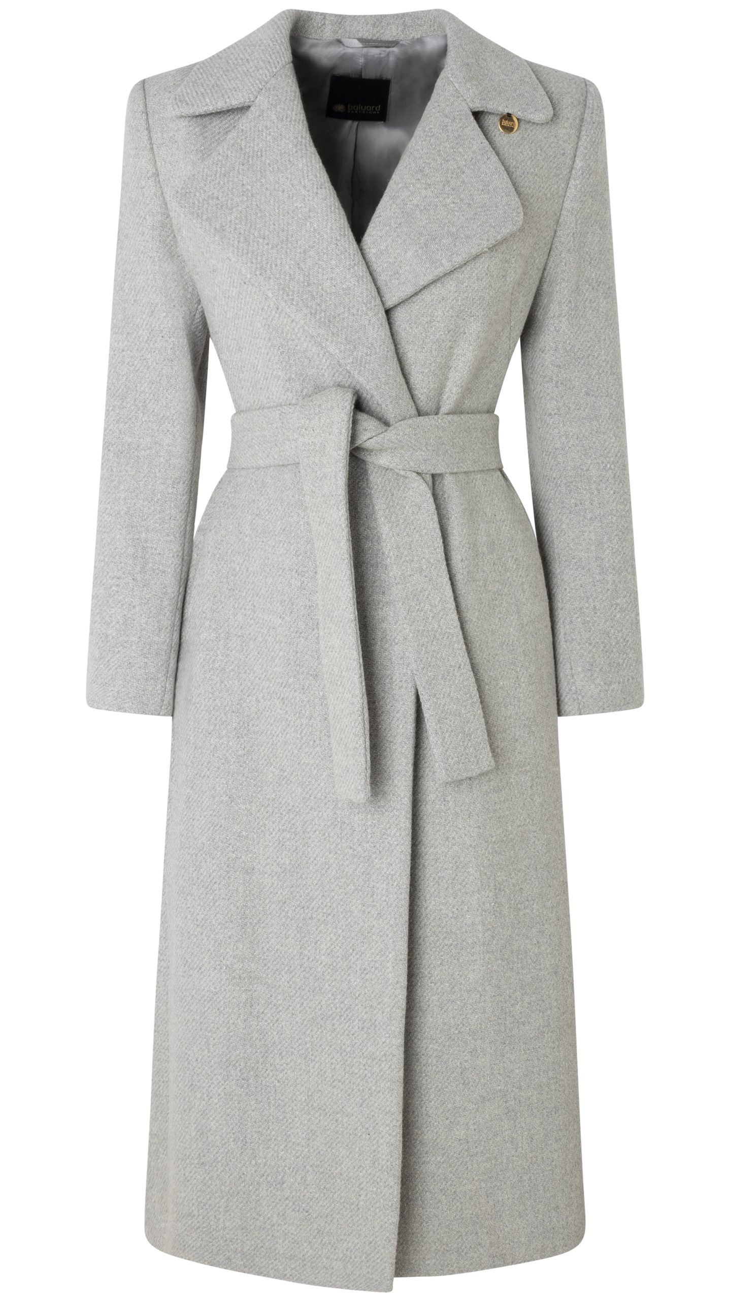 ABRIGO MIDI EN SHETLAND DE LANA RECICLADA